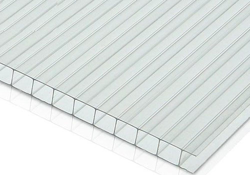 Сотовый поликарбонат 6мм для арочного навеса