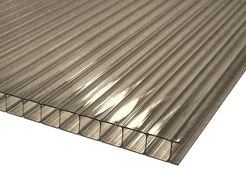 Поликарбонат 10мм Polygal Бронза