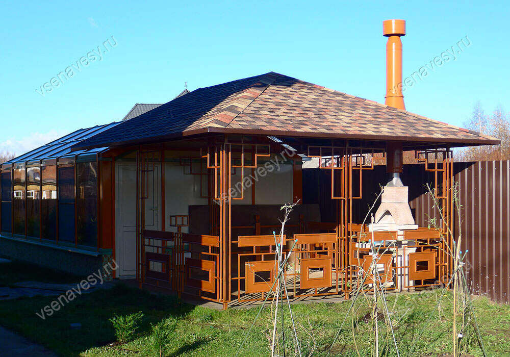 Навес беседка СПб