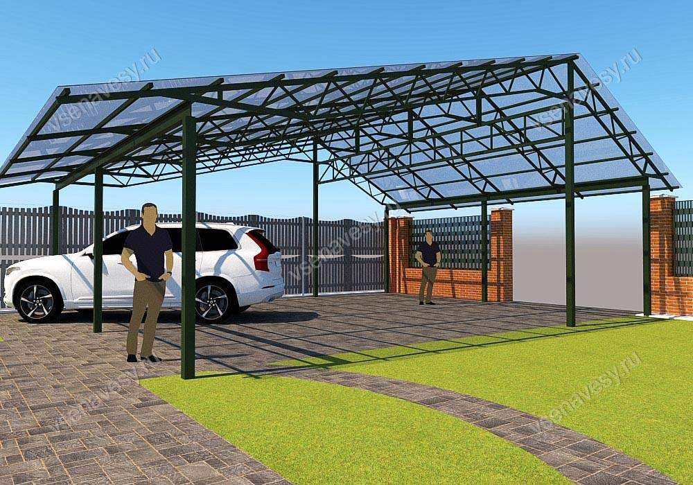 Купить навес на заказ для автомобиля