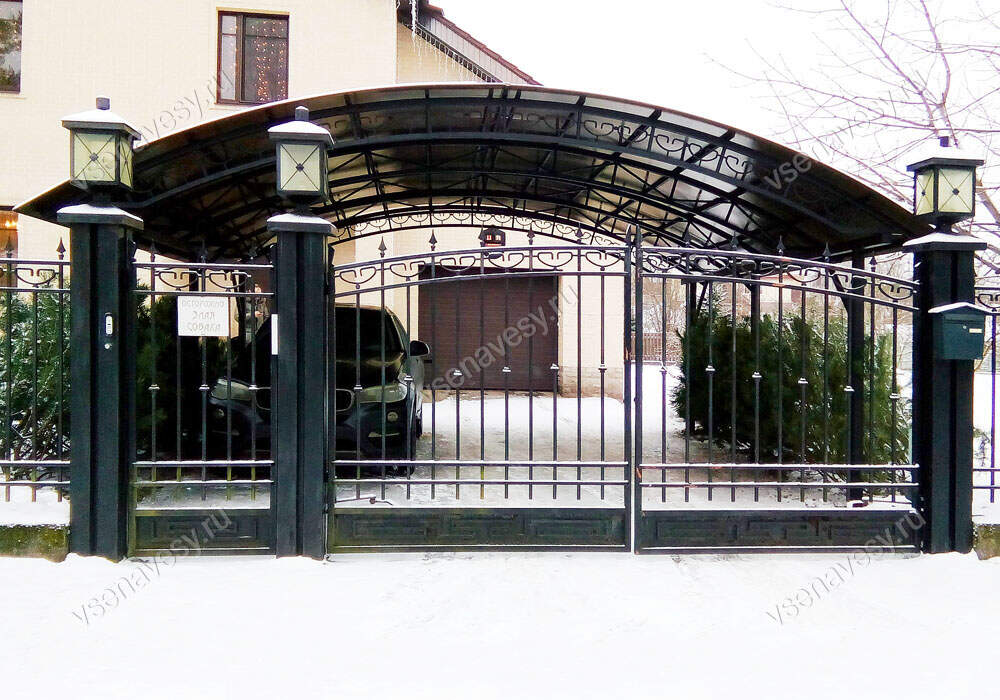 Навесы для автомобиля из поликарбоната СПб