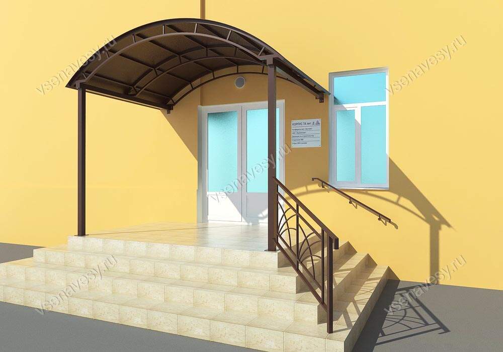 Навес над крыльцом купить