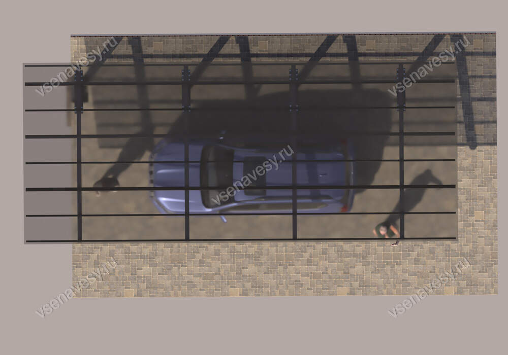 Навес консольный